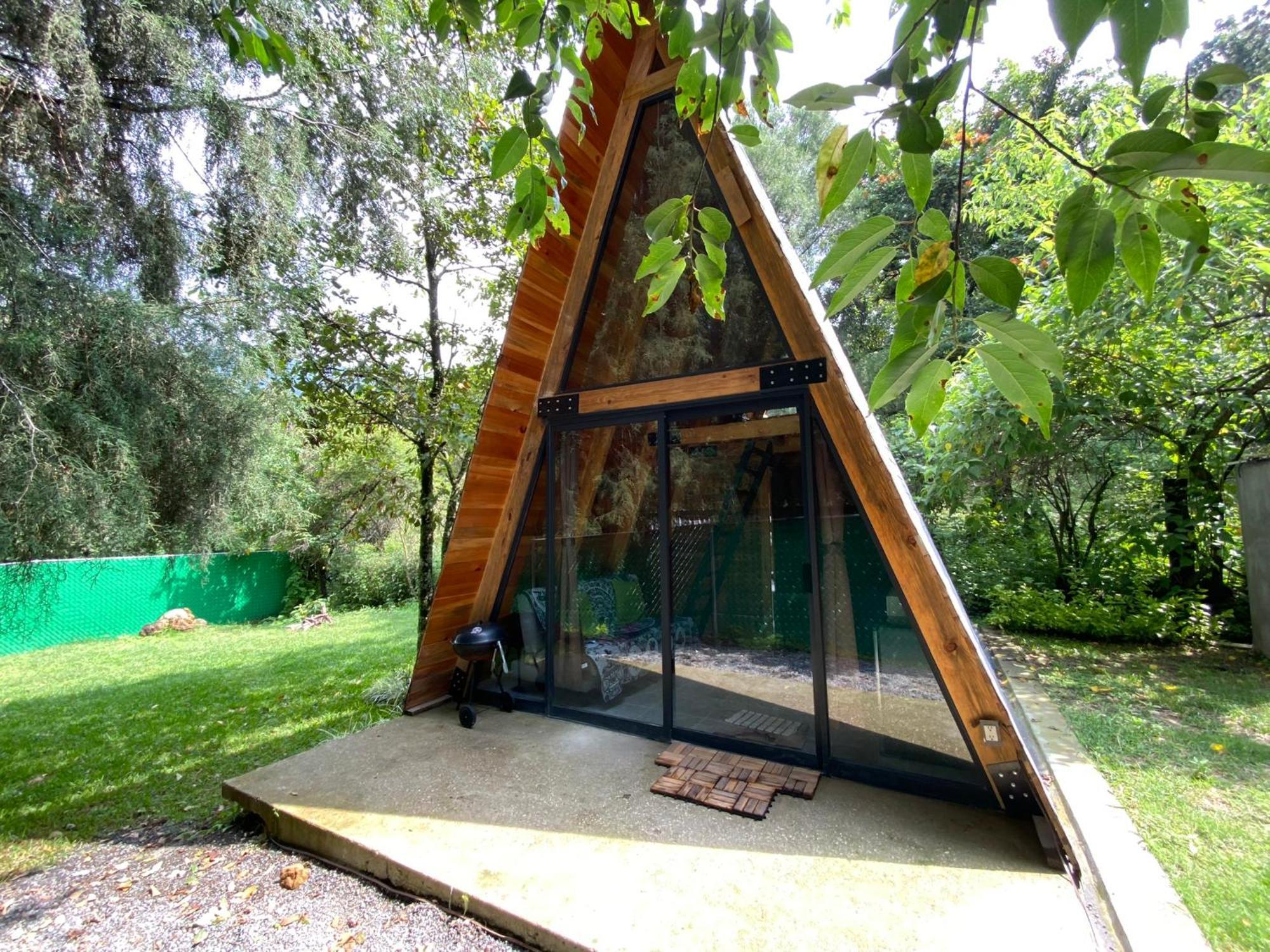 Cabanas Alpina, Romantica Y Acogedora A 10 Minutos Del Centro Tepoztlán Kültér fotó