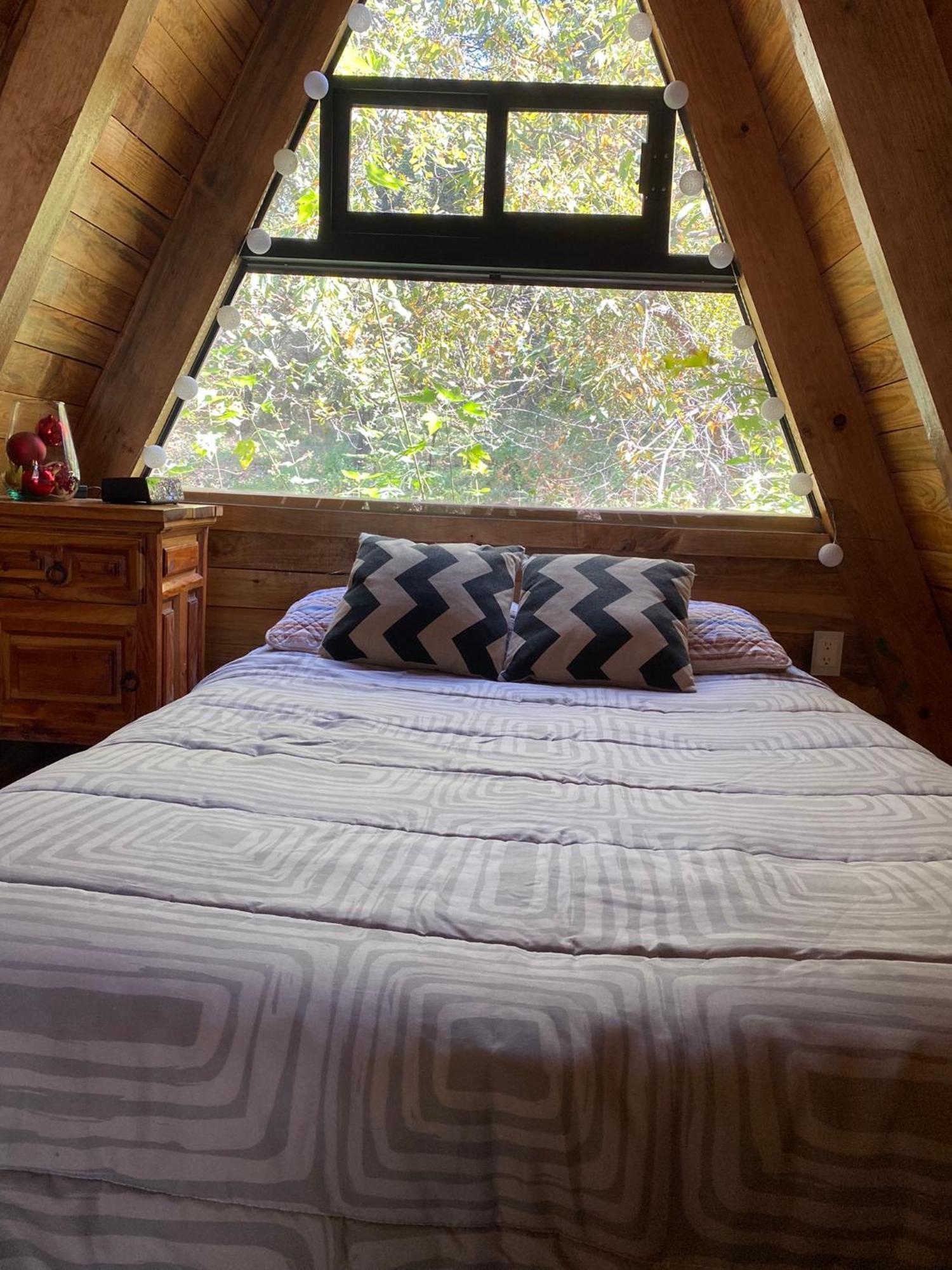 Cabanas Alpina, Romantica Y Acogedora A 10 Minutos Del Centro Tepoztlán Kültér fotó