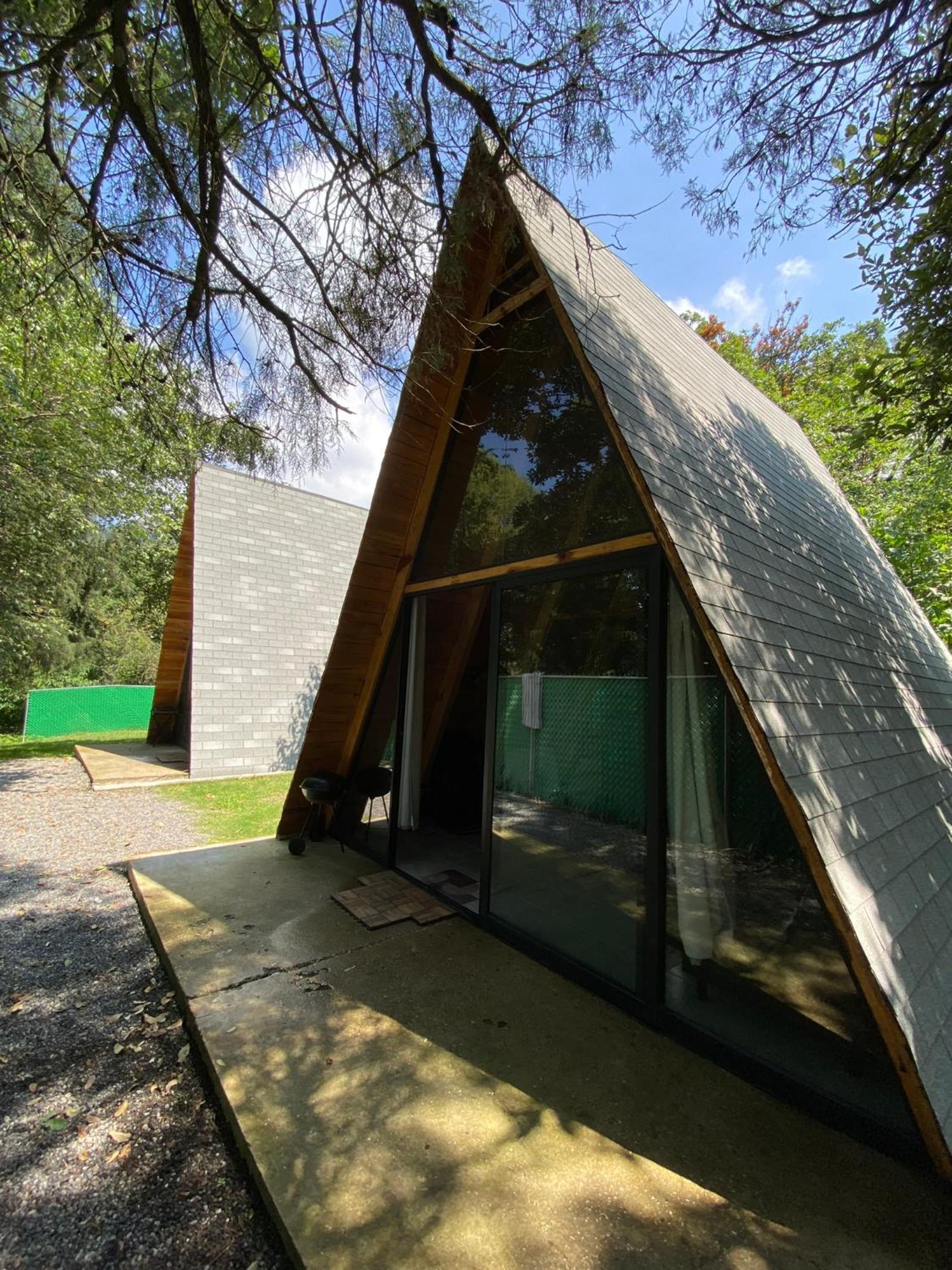 Cabanas Alpina, Romantica Y Acogedora A 10 Minutos Del Centro Tepoztlán Kültér fotó